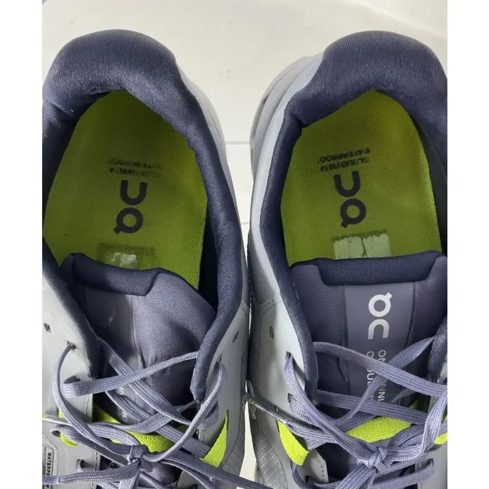 WATERPROOF TRAIL RUNNING On Cloudvista Gray Blue Shoes Mens 10.5